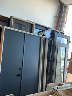 Interior double door