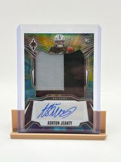 2025 Phoenix Ashton Jeanty RPA /25 – Rookie Patch Auto – RPS-AJY 🔥