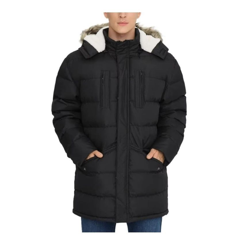 Men's Long Winter Coat