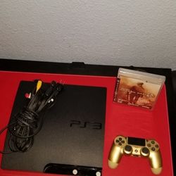 PS3  111GB  CONSOLE  CABLE  CONTROL  Y  JUEGO  En  EXCELENTES  CONDICIONES 