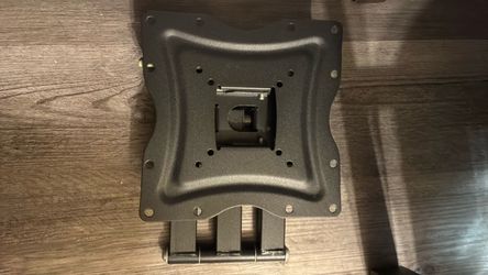 Black Steel TV Wall Mount Bracket