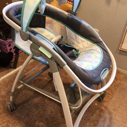 Baby Bouncer With Move Around Stand