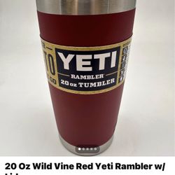 Yeti 20 Oz Tumbler 