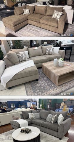 Cute sectional in different shades $1299