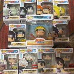 Funko Pops Naruto Shippuden 