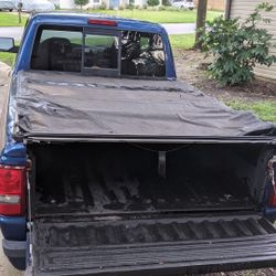 Soft Roll Up Tonneau Cover For Ford Ranger Or Mazda Truck With 6ft Bed