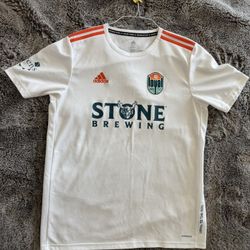 San Diego LOYAL Inaugural Year Home Adidas Jersey Official Authentic  Size: MENS LARGE  