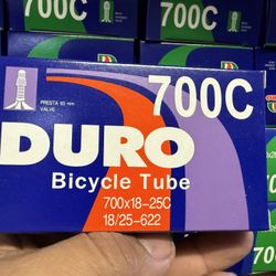 New 700x18-25  presta  60mm Valve   $4 Each 