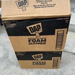 2 cases polyurethane FOAM cleaner asking $5 Each or $50 for case 