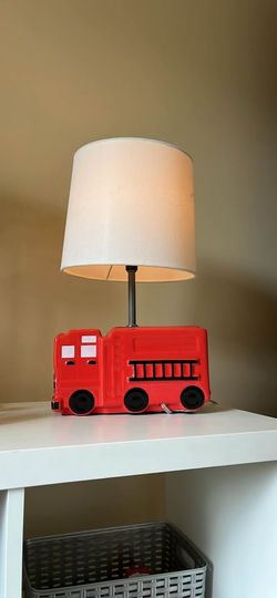Target Figural Firetruck Table Lamp