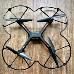Sharper Image DX-4 HD Streaming Drone w/ Controller Extras Tested Working