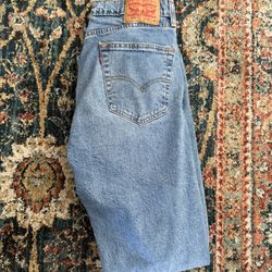 Levi 505 32 W 34 L Blue Jeans Very Lightly Used