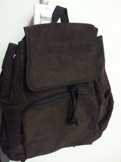 Corduroy Backpack