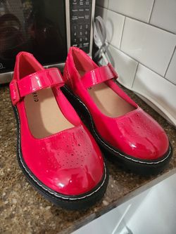 Red Mary Jane Shoes 8WW