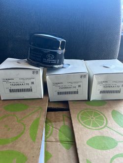 Subaru Genuine Oil Filter 15208AA170 – Set of 3