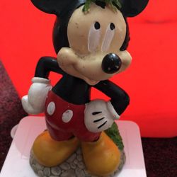 Mickey Mouse Garden Statue Vintage