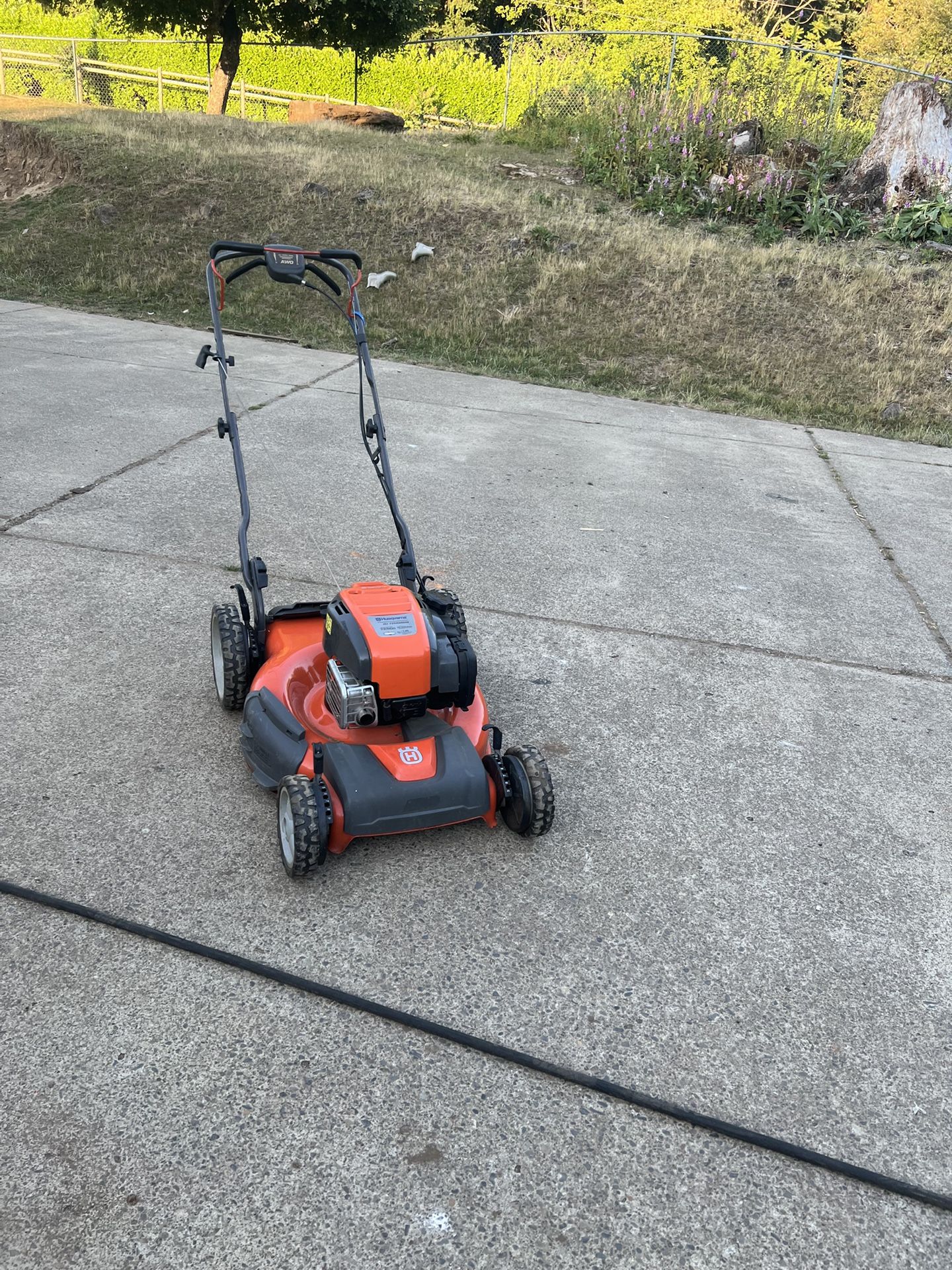 Husbands Self Propelled Lawn Mower