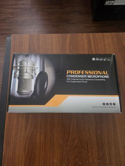 PROFESSIONAL CONDENSER MICROPHONE With Patented Audio Reference Companding