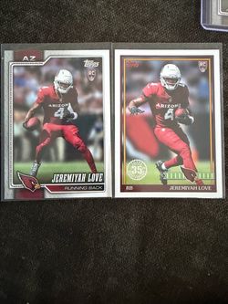 Jeremiyah Love Rookie Cards