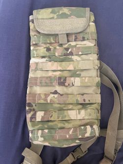 Army camo water bladder cover