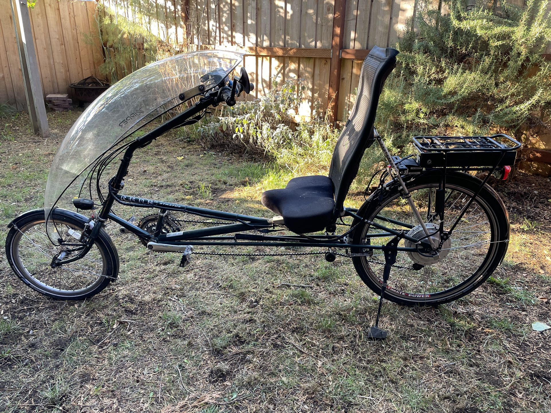 Rans Stratus Electric Recumbent bike E-bike 