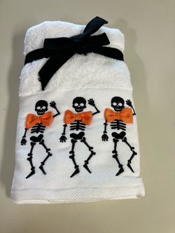 Halloween hand towels, set of 2