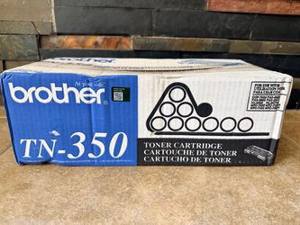 Brother TN-350 Genuine Black Toner Cartridge OEM New Sealed