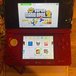 Red Nintendo 3DS