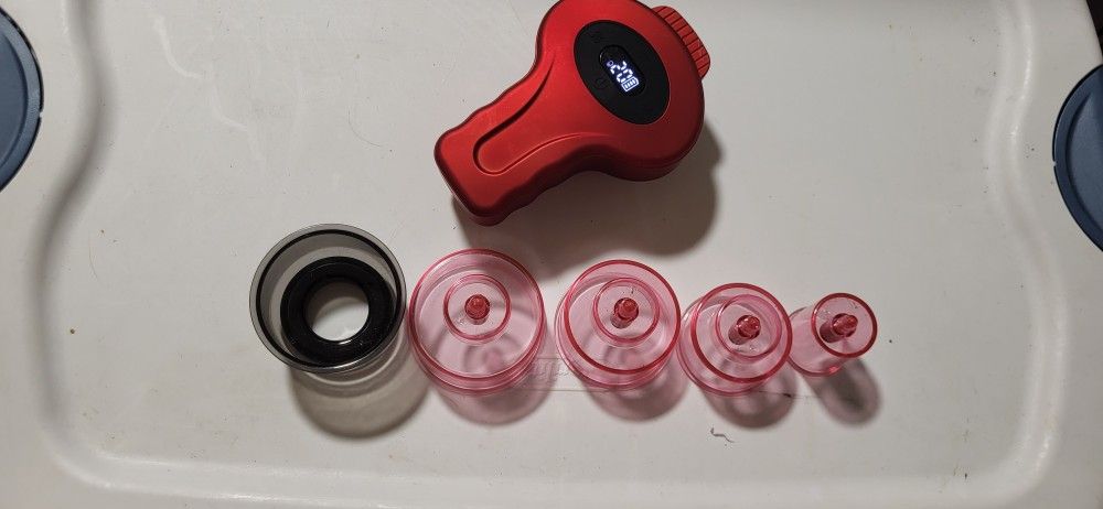 InfiniteRelax Red Light Irradiation Massage Therapy Cupping Set