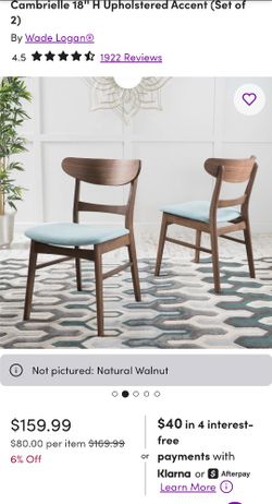 Two Small Dining/Side Chairs Unopened