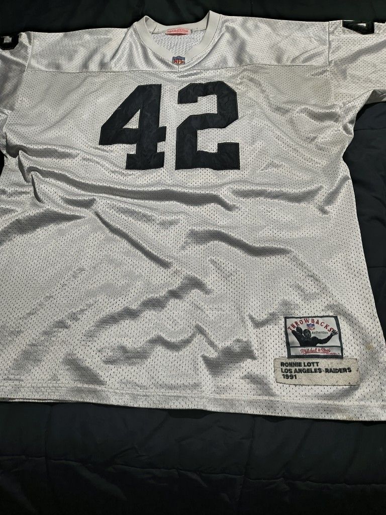 Authentic Ronnie Lott Raiders Jersey