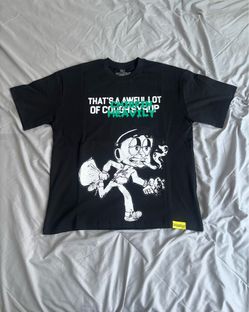 That’s an Awful Lot of Cough Syrup T-shirt cheesing heavily edition size LARGE