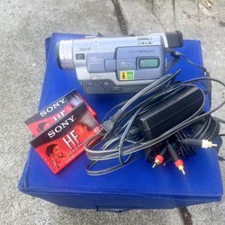 Old School Sony handycam 