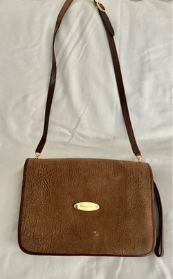 Caggiano soft leather side body bag