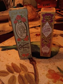 $50 for Both Or $20 Each. Lot of 2 Vintage Avon Ca. Perfume Co Ann. Keepsake NIB Full 1(contact info removed)