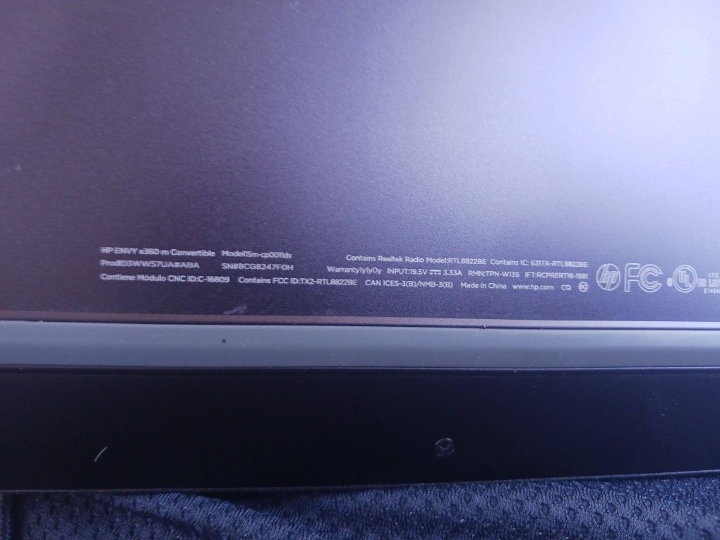 Envy Tablet/laptop