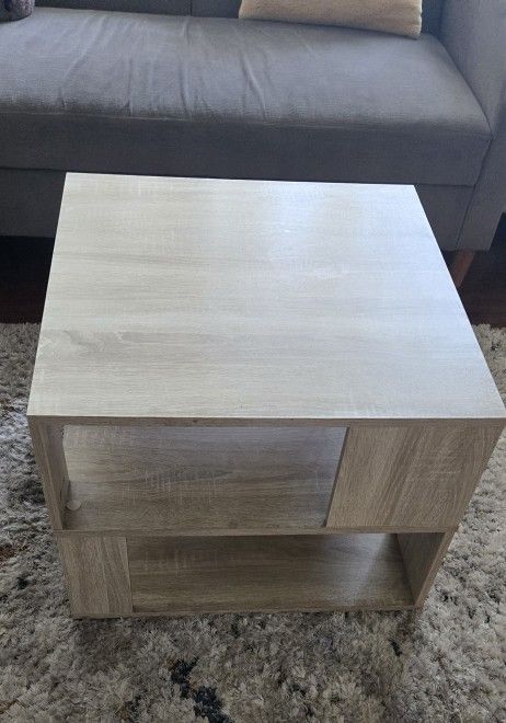 Small Tan Coffee Table