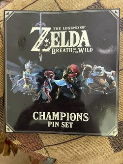 Zelda Champions Pin Set