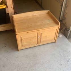 Kids Toy Chest Bench With Storage