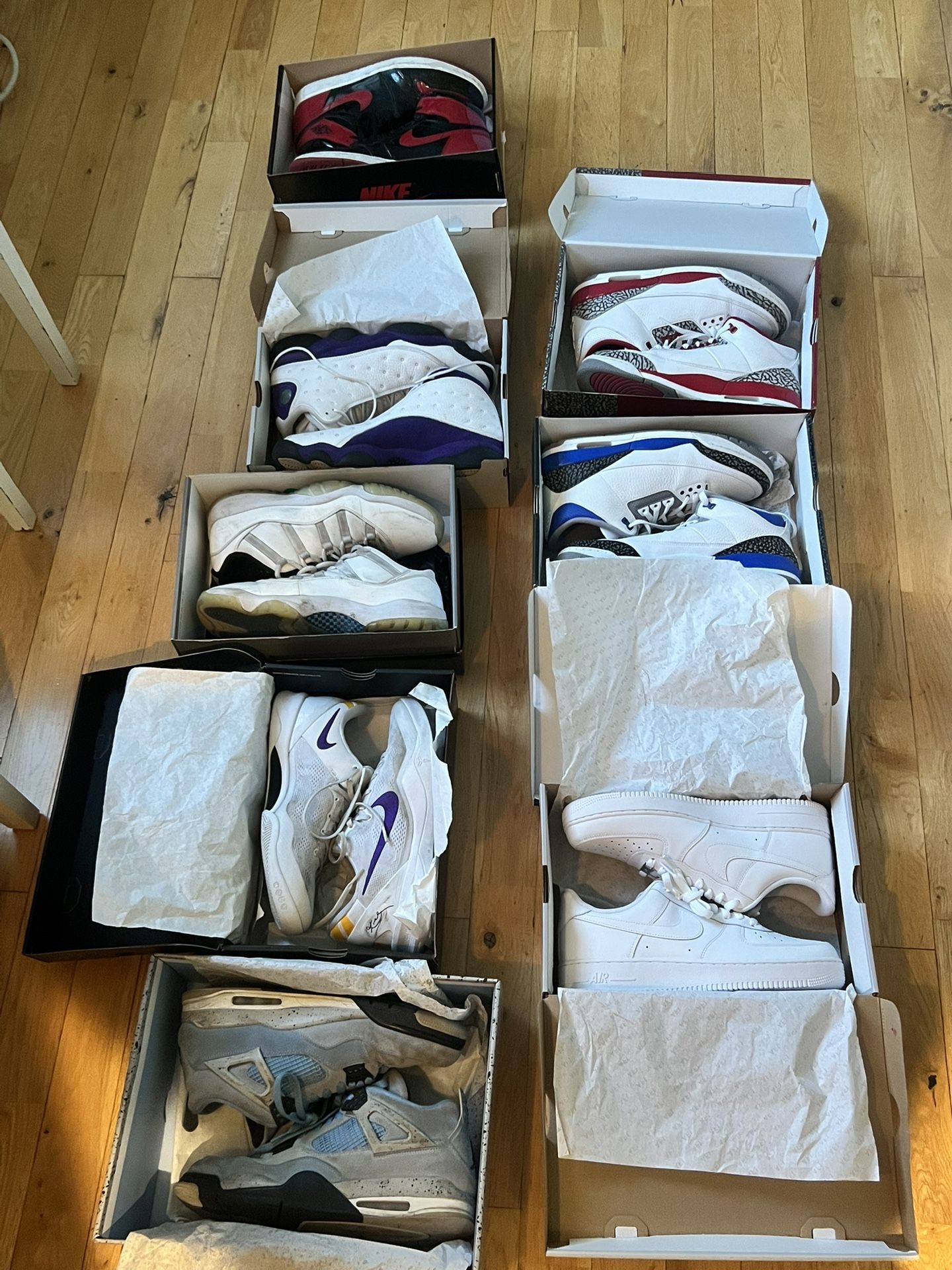 LOT Of shoes - JORDAN/ Air Force 1/ Kobe