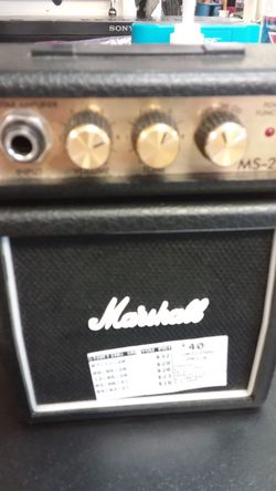 Guitar amplifier