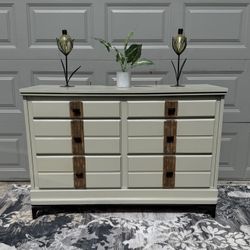 6 Drawer Dresser Solid Wood