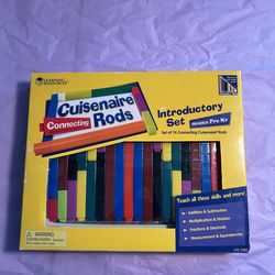 Cuisenaire Rods new package ;earning resource
