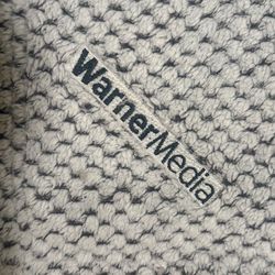 Warner Bros Warner Media Executive Gift Blanket & Large Hoodie NEW - Rare!