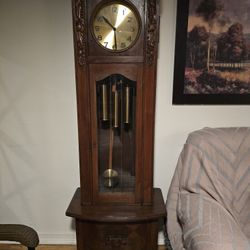 1800 Early 1900 German grandfather clock