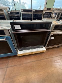 Samsung dark stainless wall oven