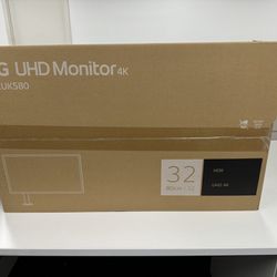 LG Monitor 32” UHD 4K HDR 
