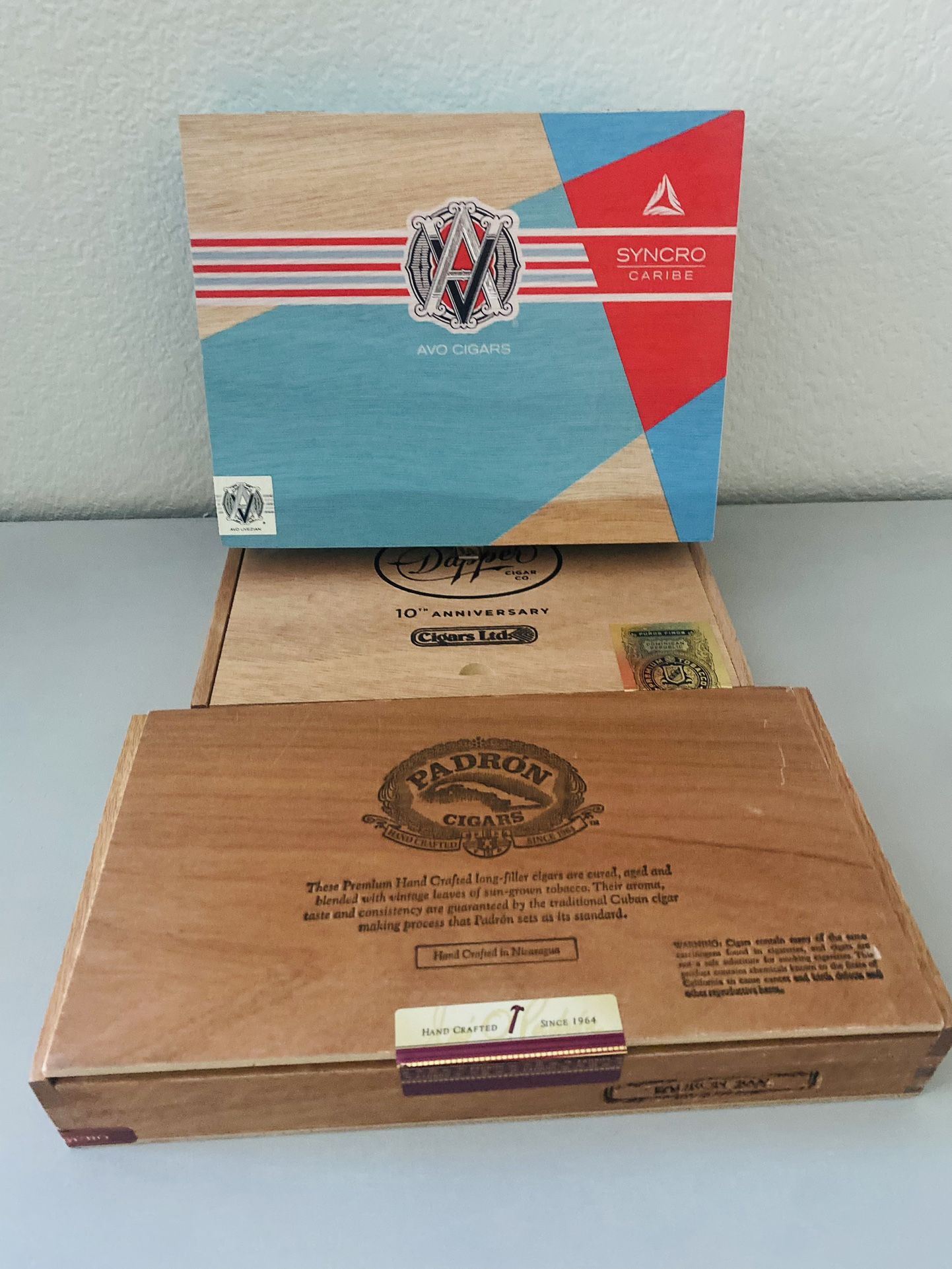 Cigar Boxes.