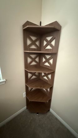 Corner Bookcase / Shelving Unit