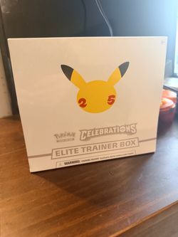 Pokémon Celebrations Elite Trainer Box 25th Anniversary